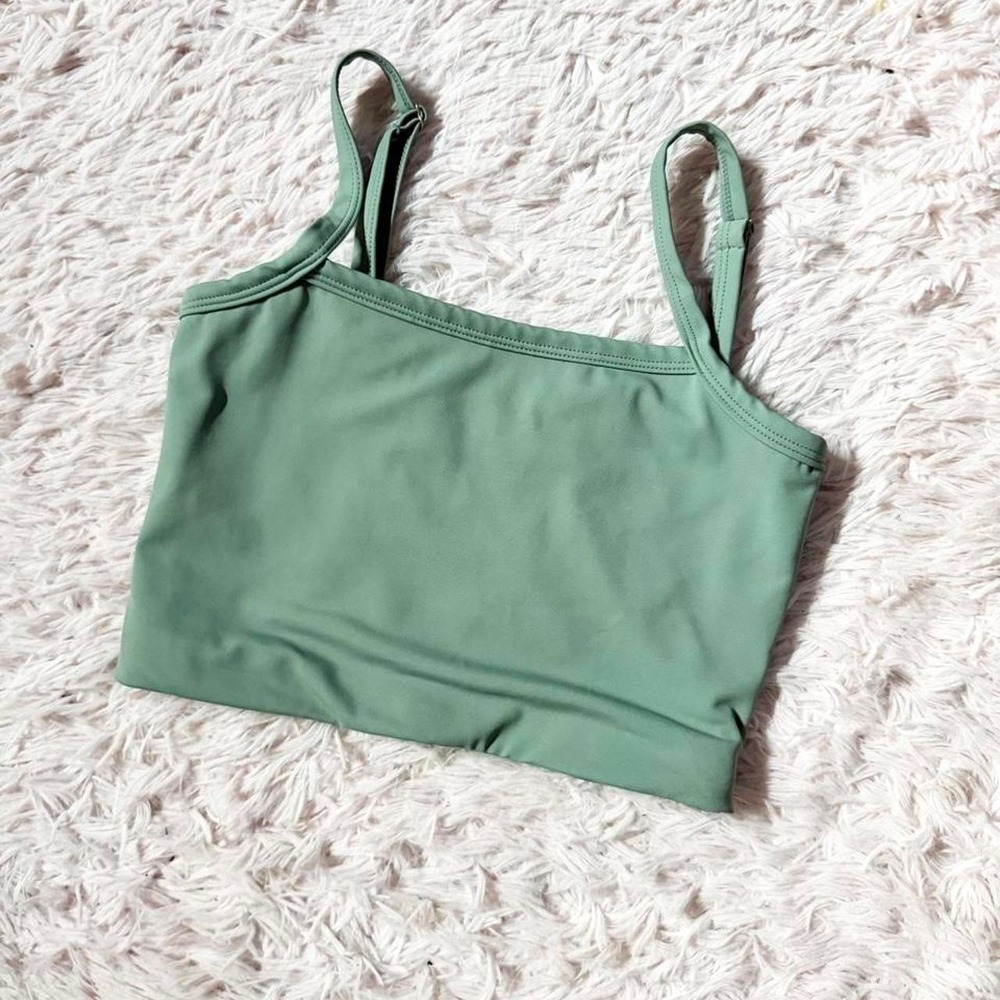 Wilo the Label Muted Earthy Minimalist Fitness Athletic Sports Bra Womens XS